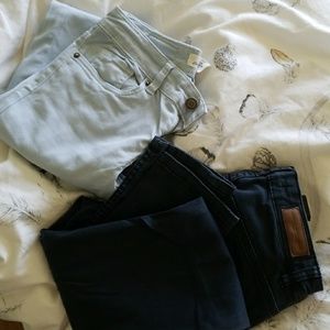 2 H&M LOGG skinny jeans